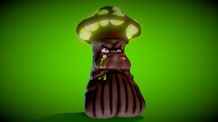 Infected Mushroom 3D Model