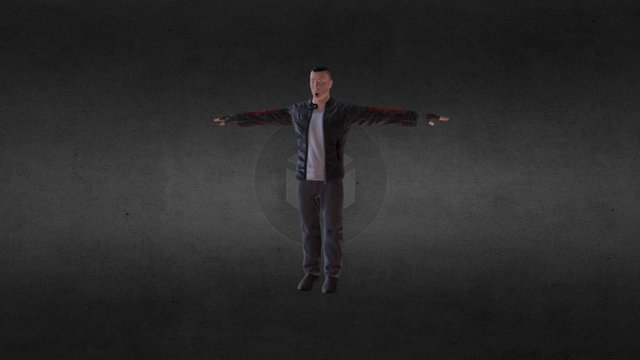 Free Mesh - Big Guy [High Poly] 3D Model