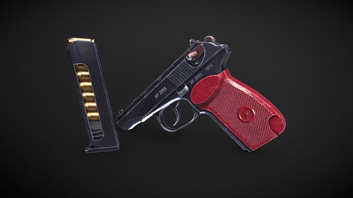 Pm - Pistol of Makarov's 3D Model