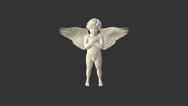 Angel Baby 3D Model