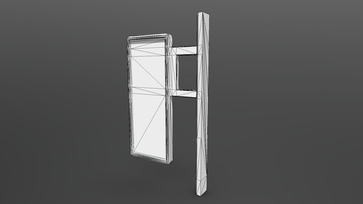 Neon Sign Long 3D Model