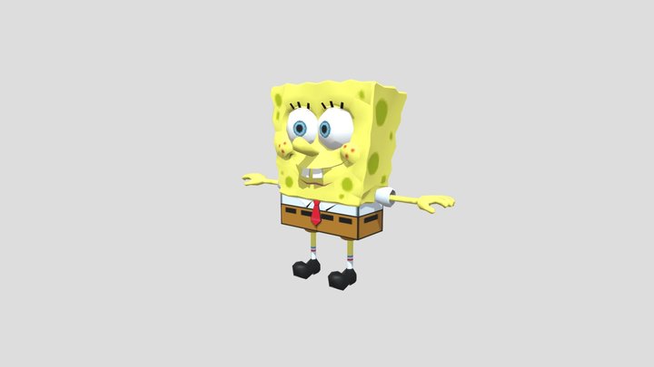 SpongeBob 3D Model