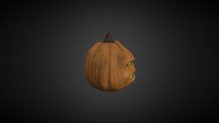 Jack-O-Lantern 3D Model