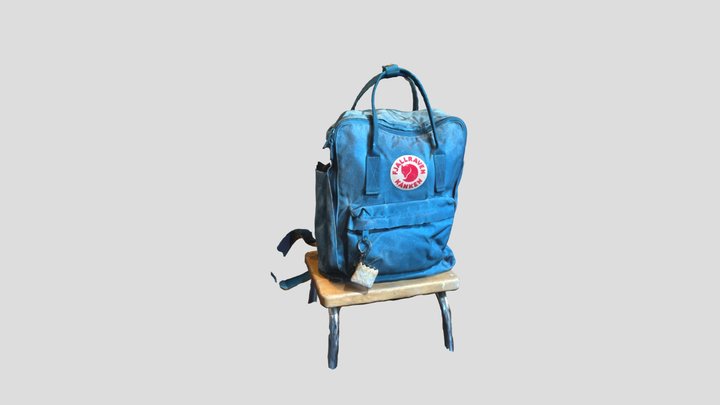 Fjallraven Kanken Backpack 3D Model