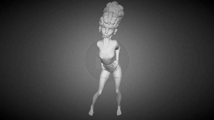 Dance animation 3D Model