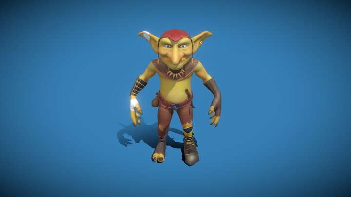 Gobline lowpoly 3D Model