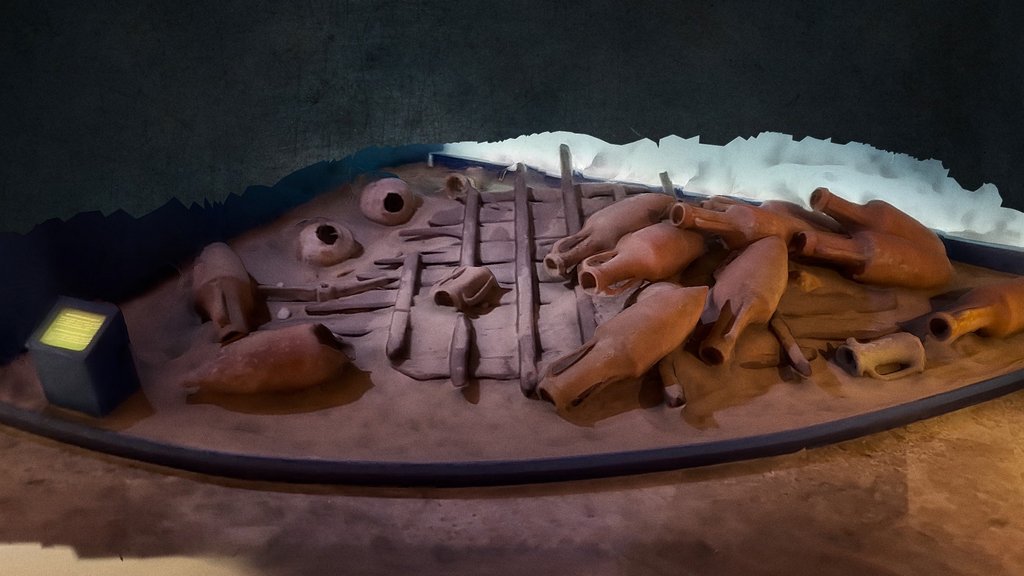 Diorama pecio hundido | Museo Valencia | SPAIN