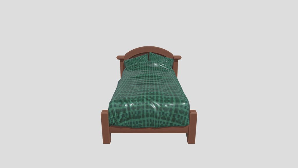 Cartoon Wood Bed