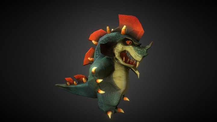 Kaiju 3D Model