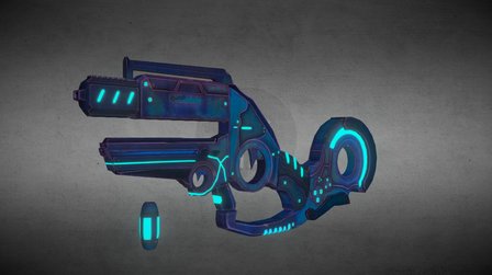 Supernova Blaster 3D Model