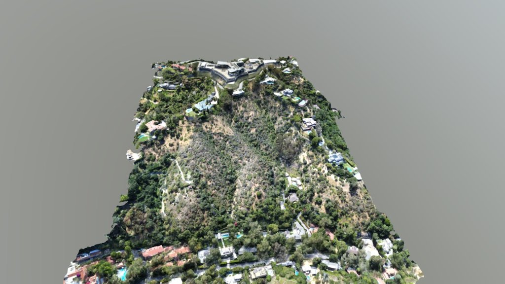 940 Stradella Rd Simplified 3d Mesh