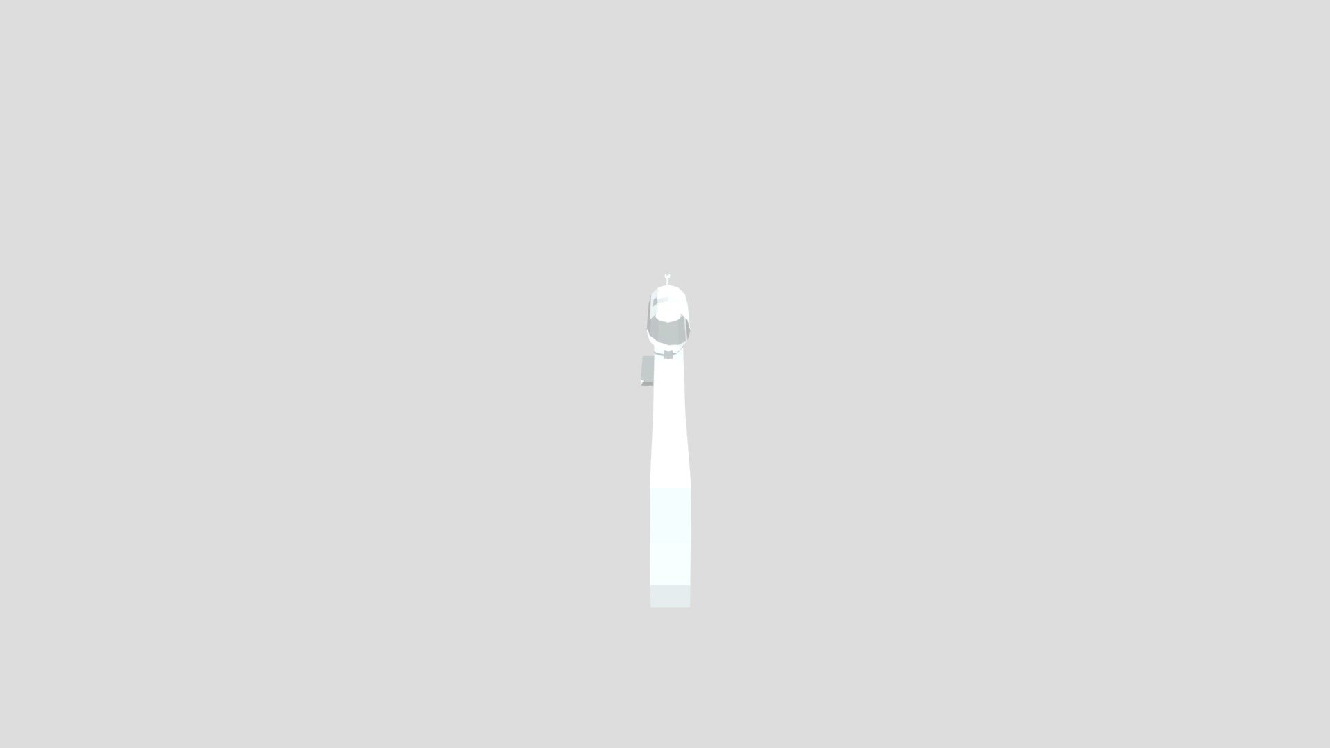 sniper low poly