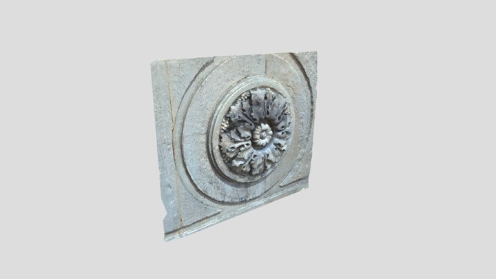 Ornament from the Gloriette Schönbrunn 43 3D Model