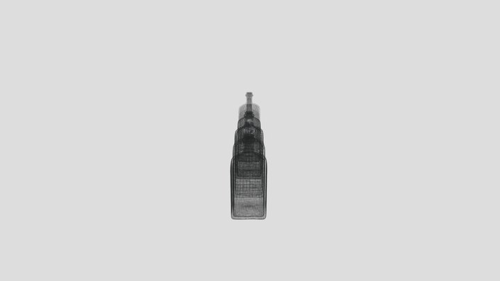 Bottle Test fbx 3D Model
