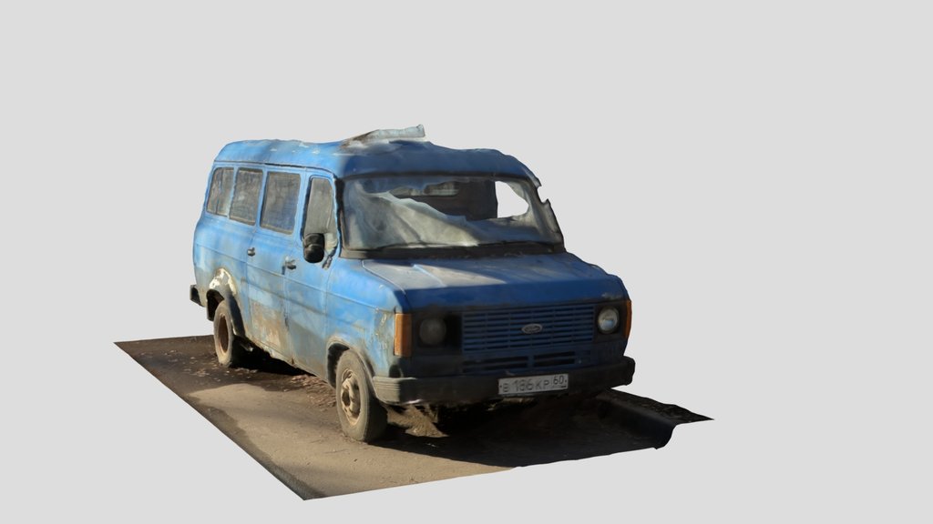 1980s Ford van photogrammetry
