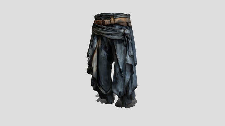 Lower pants 3d model free – Gratis 3D-model STL