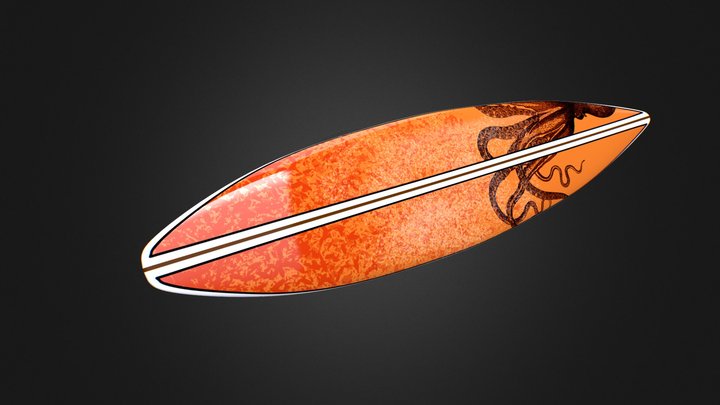 Prancha de Surf/ surfboard 3D Model