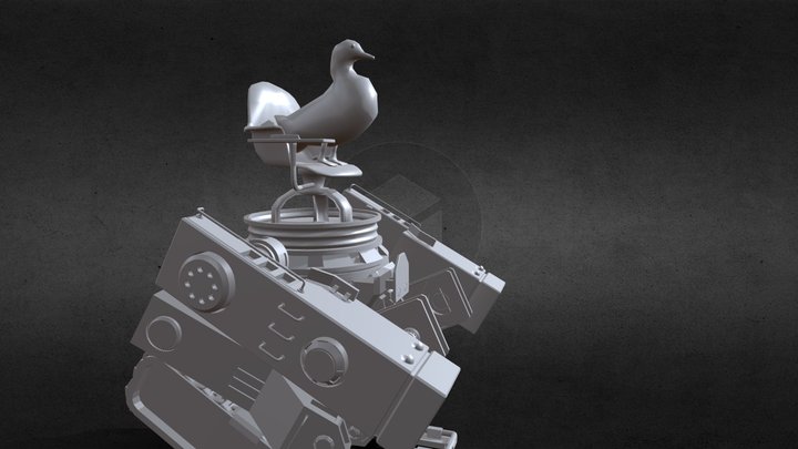 Mecha patito 3D Model