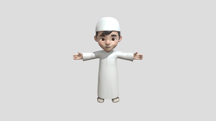 Embracing Joy 3D Model