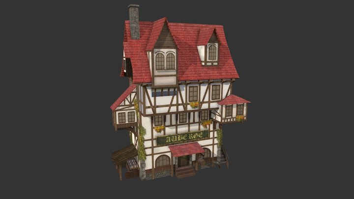 Hostel 3D Model