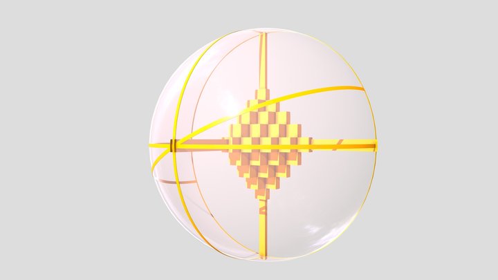 Quadrant Section 3D Model