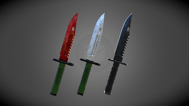 M9 Trio 3D Model