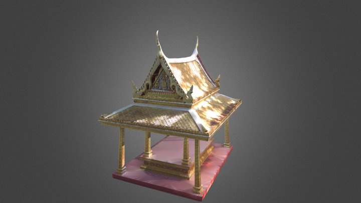 Thai Sala 3D Model
