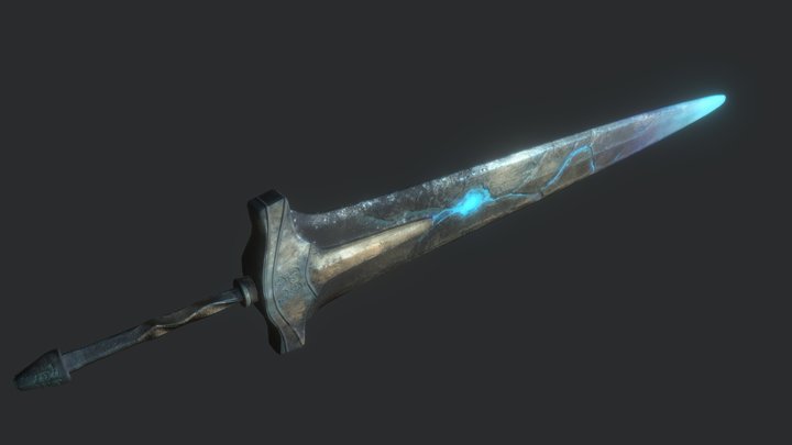 Etherial Greatsword 3D Model