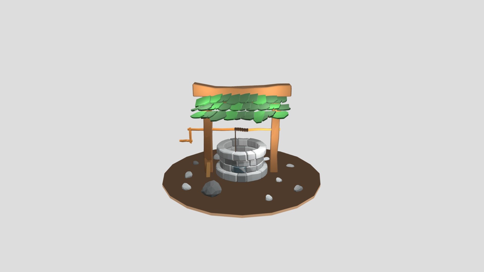 Wishingwell — Sketchfab embed 3D viewer