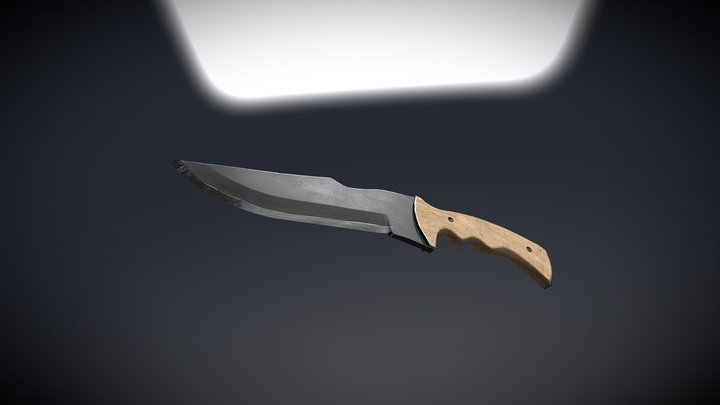 Нож_03 3D Model