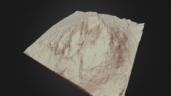L'Etna 3D Model