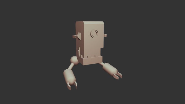 Robot Concept 3D Model