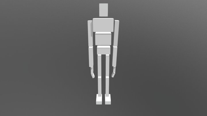 Hip Hop Dancing 3D Model