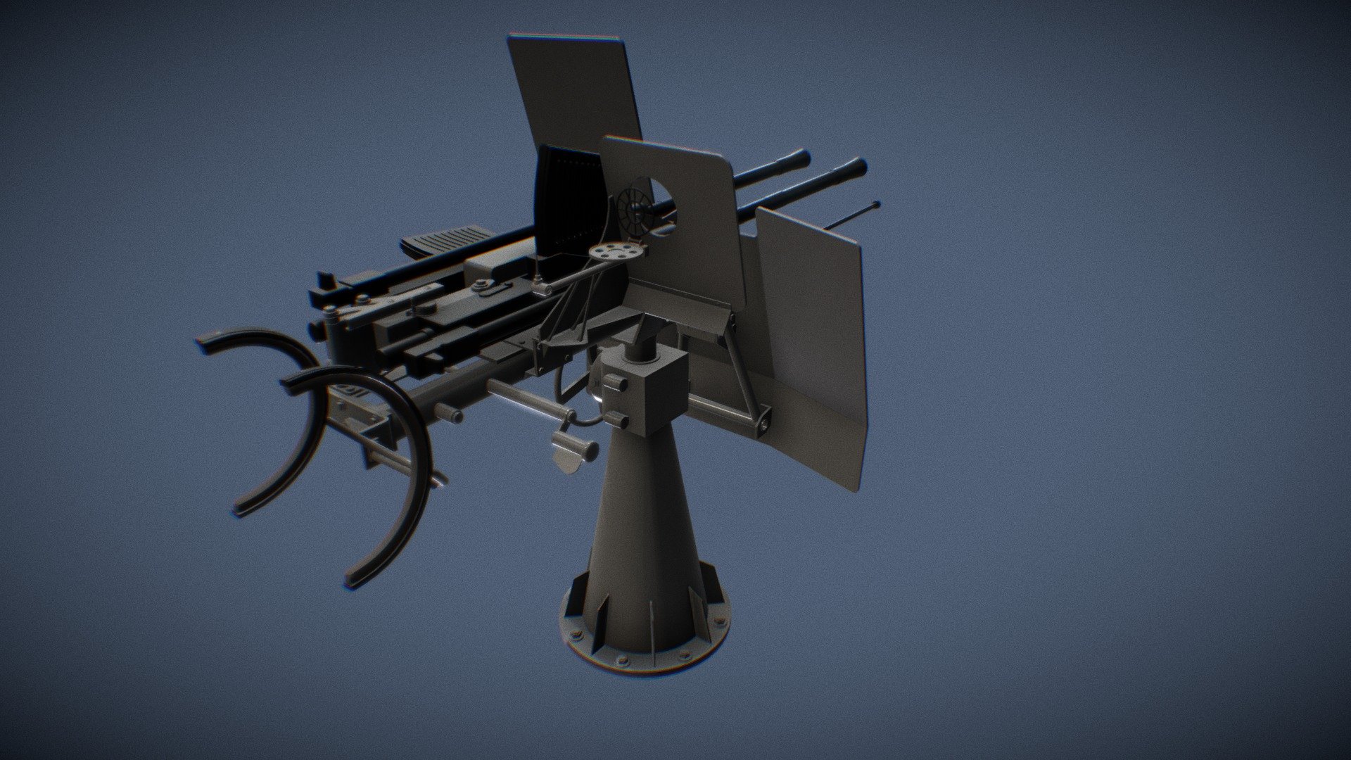 20mm FLAK38 - 3D model by Carlo Cestra (@carlocestra) [bb02f28] - Sketchfab