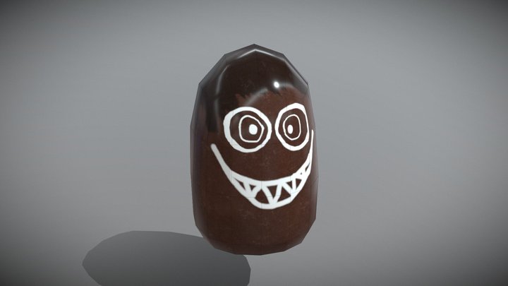 MallowSlayer - Chocolate Marshmallow 3D Model