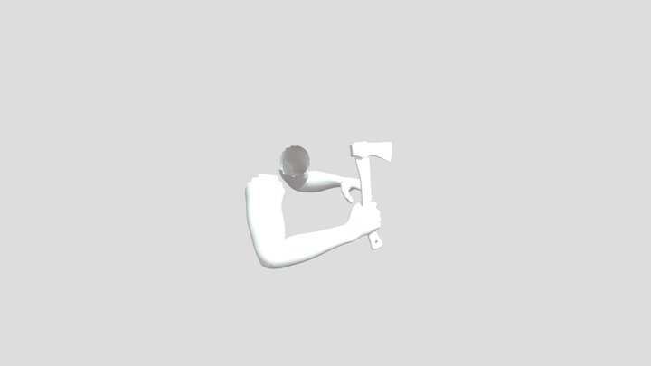 Axe Idle 3D Model