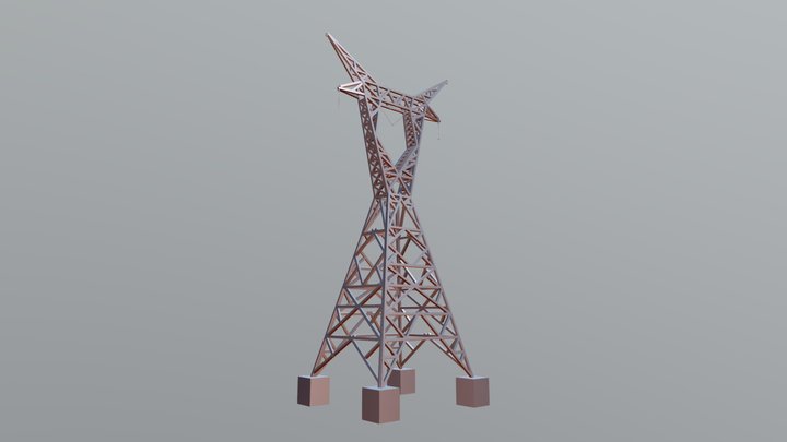 High voltage pylon