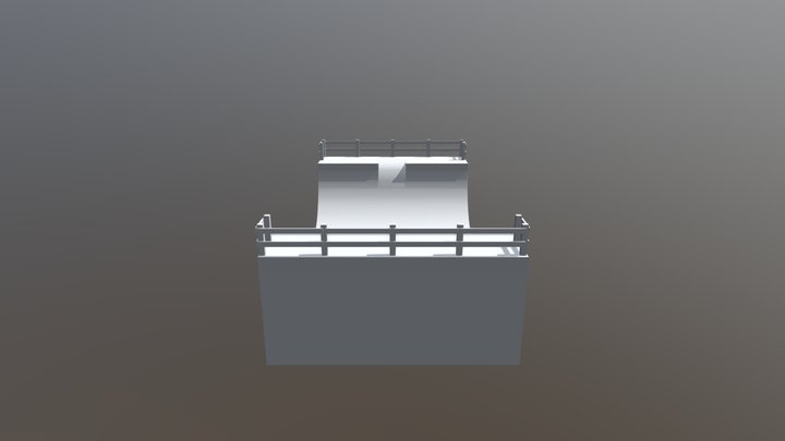 Skate Ramp 3D Model