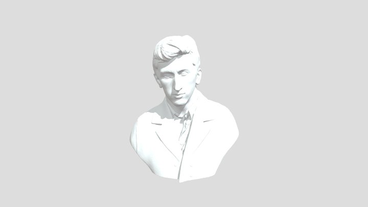 Young Gentleman Portrait 3D Model