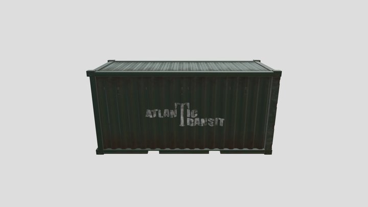Sea container 3D Model