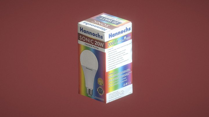 LED Bulb Box Packaging