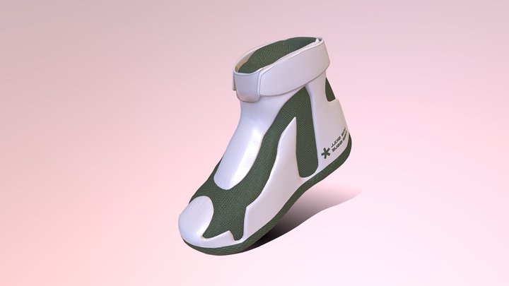 Split Modern Sneakers | 3D Asset 3D Model