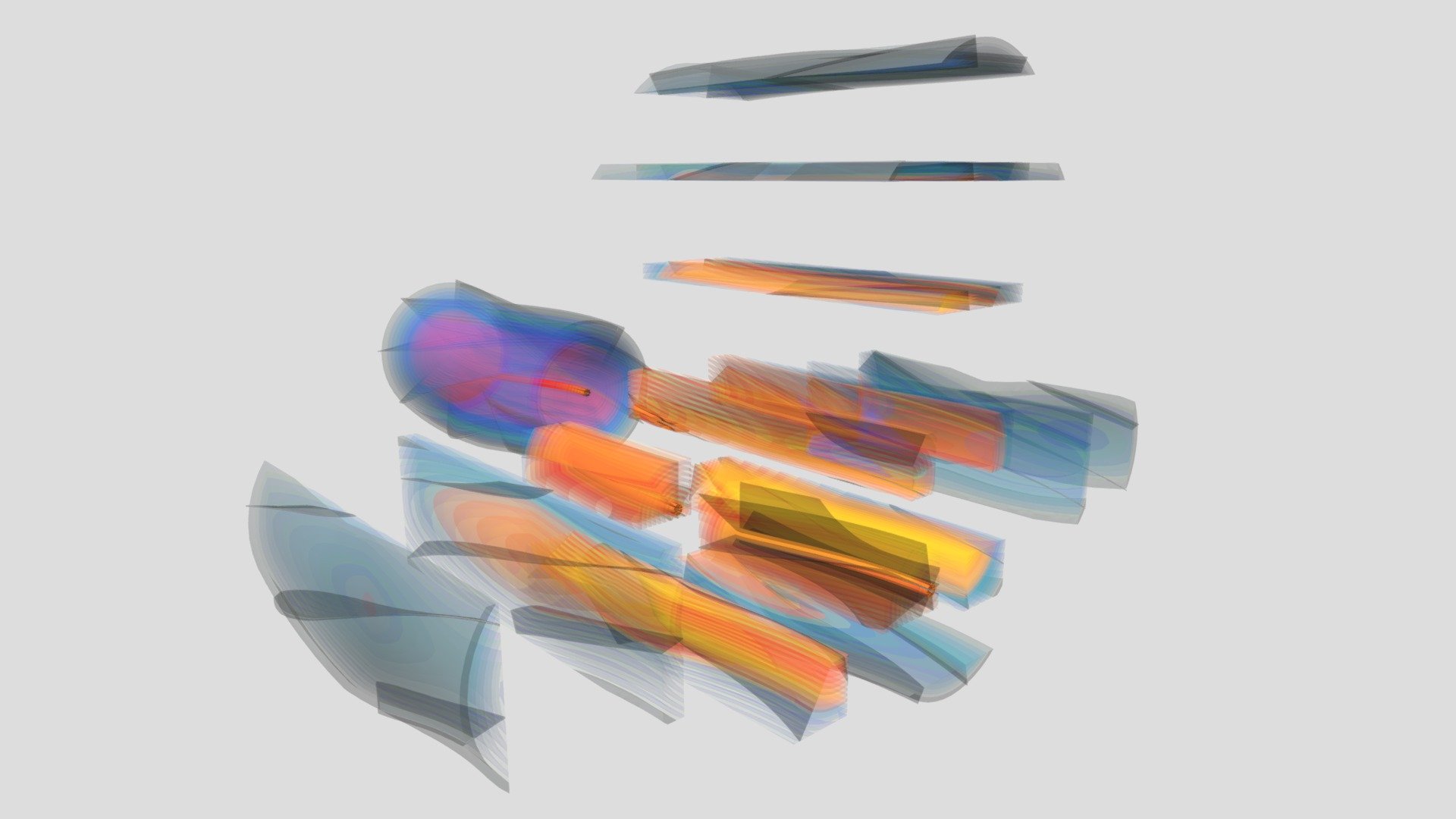 Wood structure study 3 (transparent)