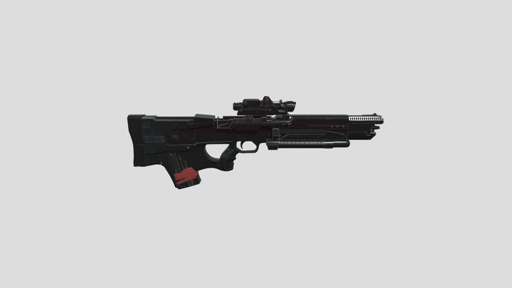 Gun 3D Model