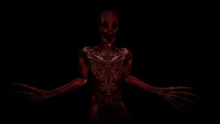 The Rake - creepypasta creature - Download Free 3D model by  joshuajacobson95 [b3ca24b] - Sketchfab