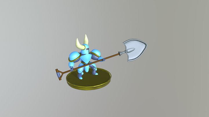 Shovel Knight 3D Model