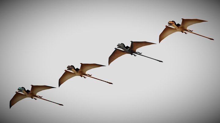 JWE Dimorphodon Pack – Modèle 3D gratuit STL