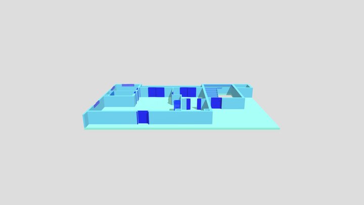 Ejercicio 2 Planta 3D 3D Model