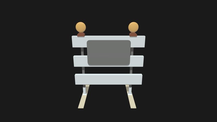 RoadBlock 3D Model