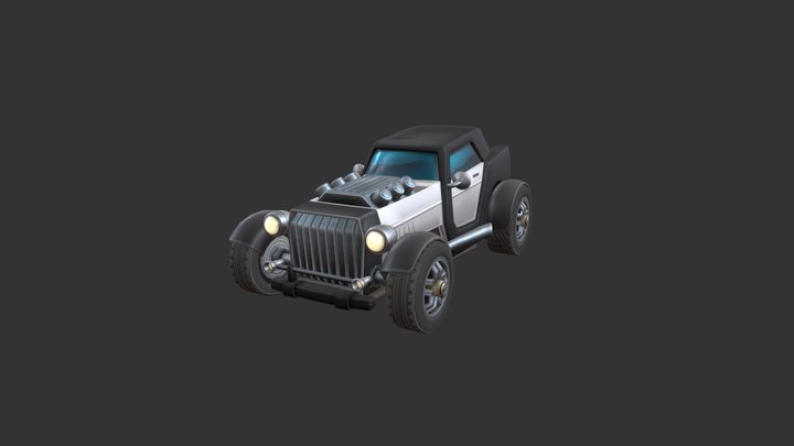 Micro Machines World Series: Hot Rod 3D Model